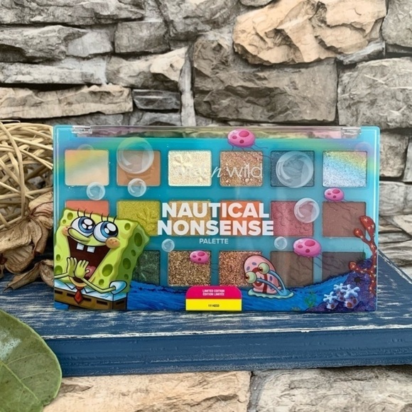 Spongebob x Wet n Wild Nautical Nonsense Palette Eyeshadow Limited Edition New - Picture 1 of 2